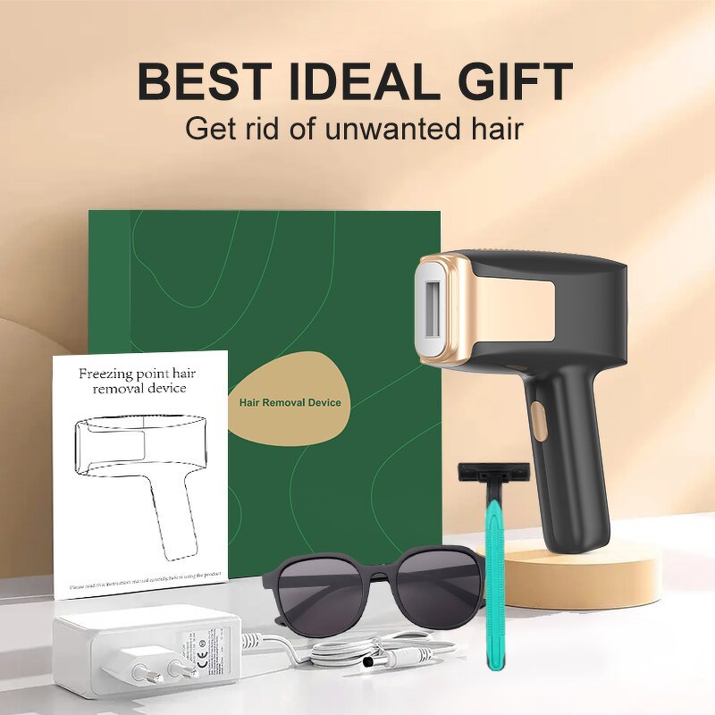 Ice Cooling IPL Hair Removal Device Manufacturer - Freezing Point Depilator