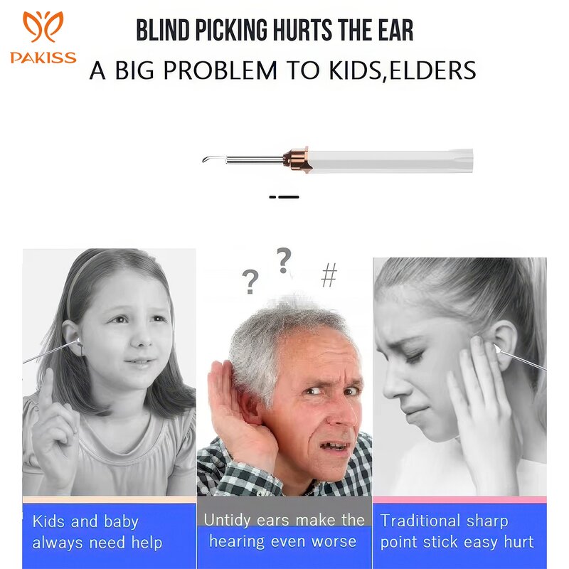 Ear Wax Remover Vacuum Factory - Hot Sale Durable Electrical Smart Cleaning Spoon