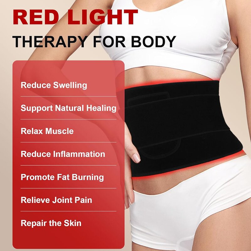 LED Light Therapy Wrap Belt Manufacturer - 660nm 850nm for Pain Relief Slimming