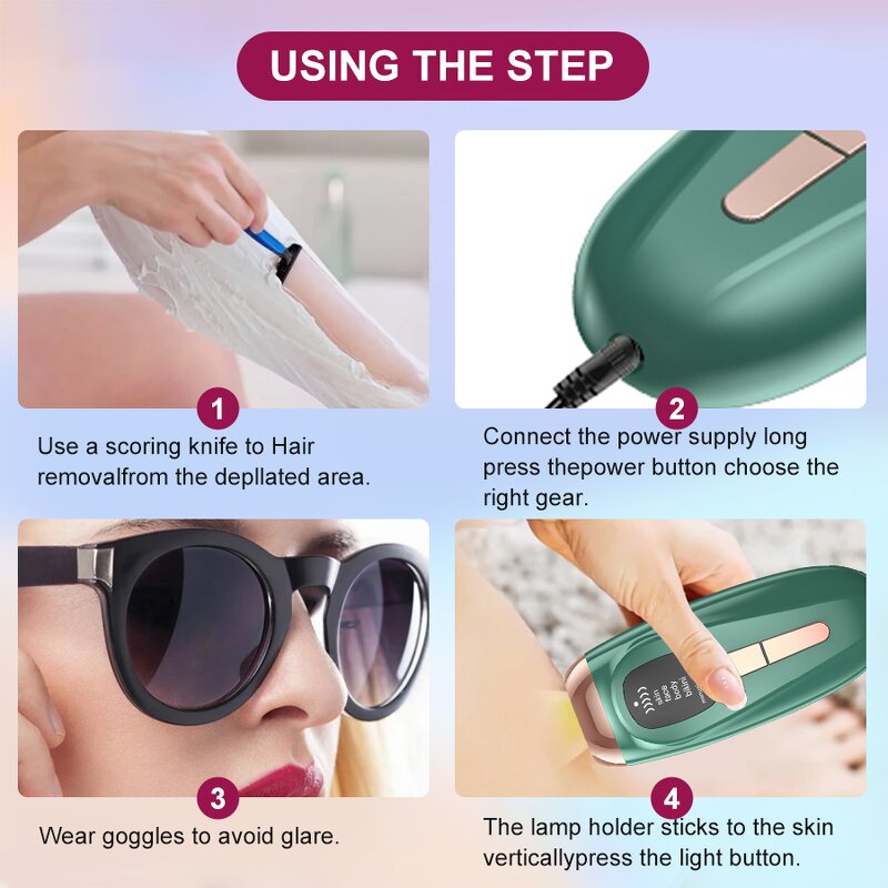 IPL Hair Removal Device Factory - Direct Sales 999999 Flashes
