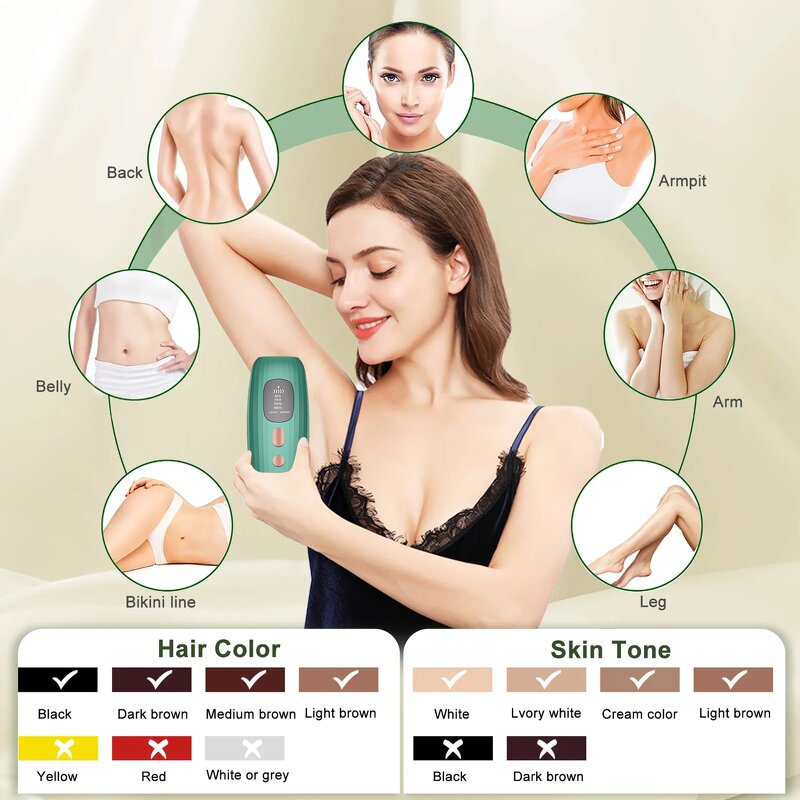 IPL Hair Removal Device Factory - Direct Sales 999999 Flashes