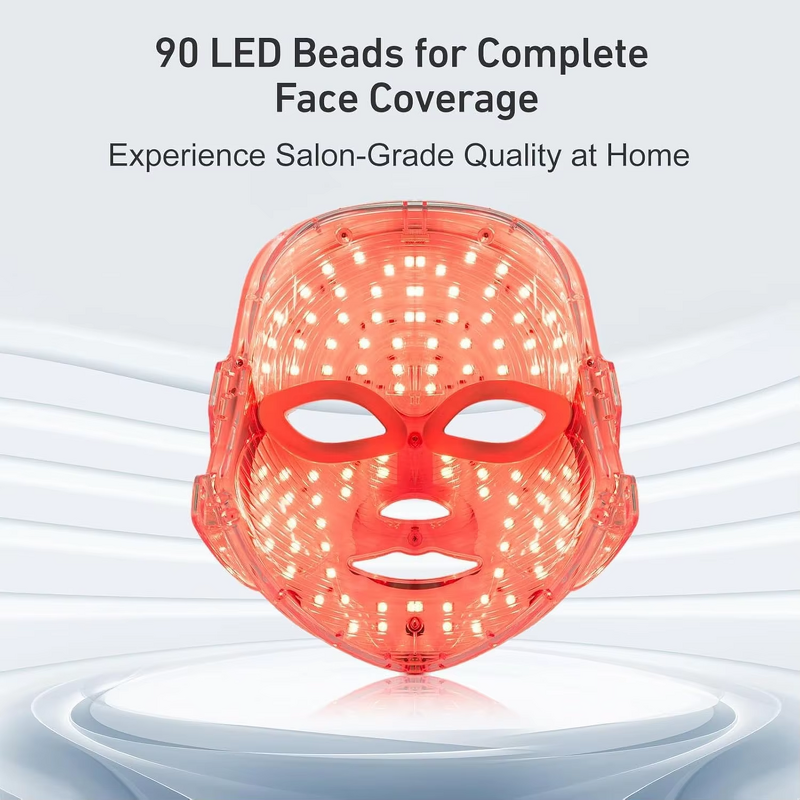 LED Facial Mask Manufacturer - 2025 Latest Custom Logo 7 Color Home Use