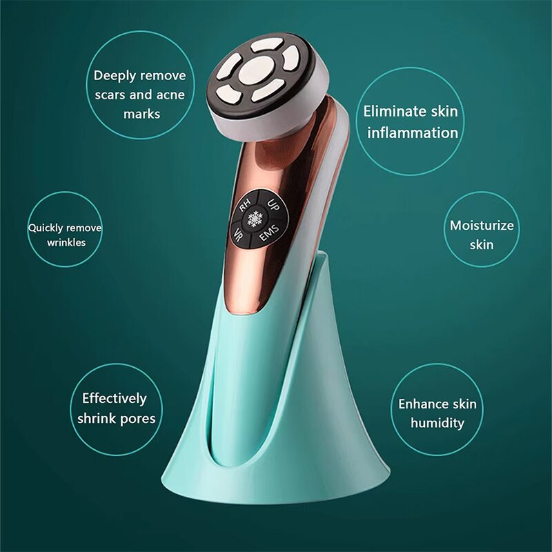 Radio Frequency Skin Care Tool Manufacturer - 6-in-1 Superconducting Multifunctional