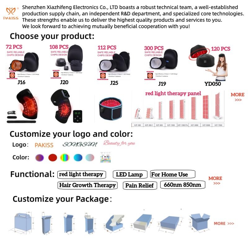 Red Light Therapy Knee Brace Manufacturer - Wireless Rechargeable Heated Vibration