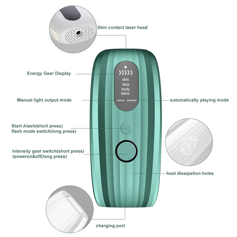 Portable IPL Hair Removal Machine Manufacturer - FY-B500 Multifunction