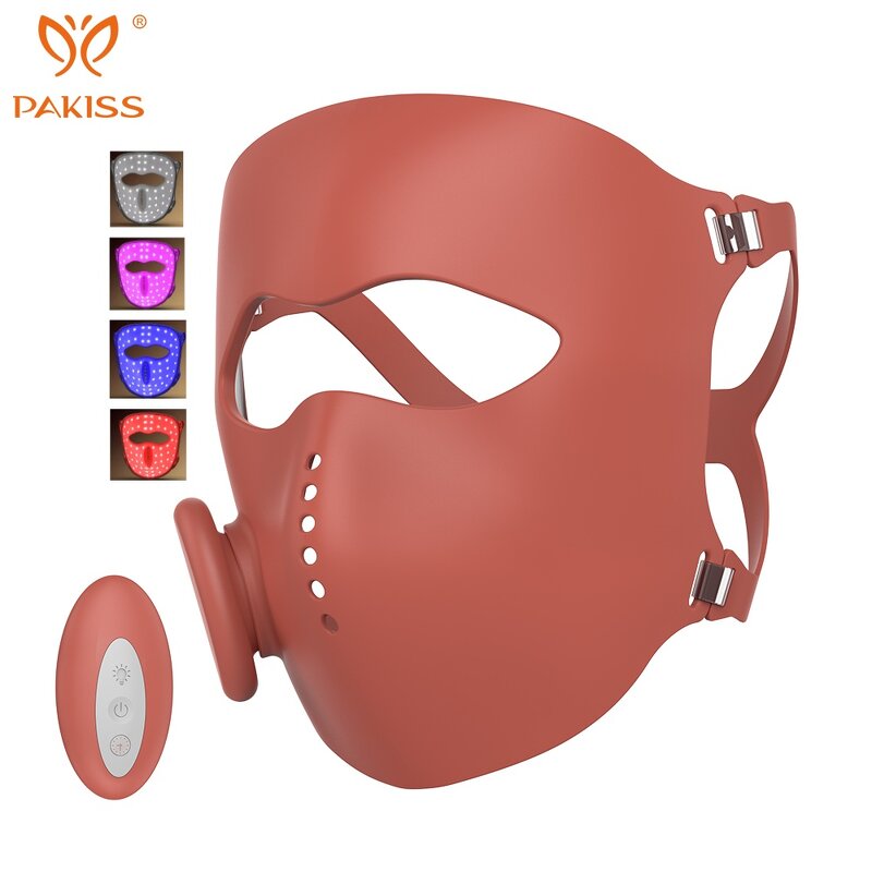 LED Facial Mask Manufacturer - Customized Silicone 4 Color Flexible