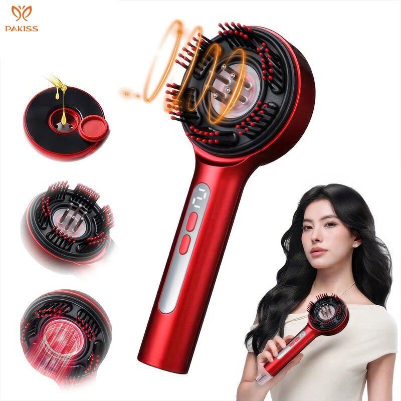 Anti-hair Loss Hair Straightener Comb Manufacturer - Wireless Electric Straightener Brush