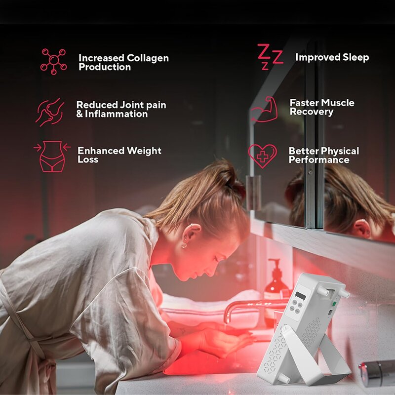 LED Light Therapy Lamp Manufacturer - 5 Waves Desktop Multi-Wavelengths Panel
