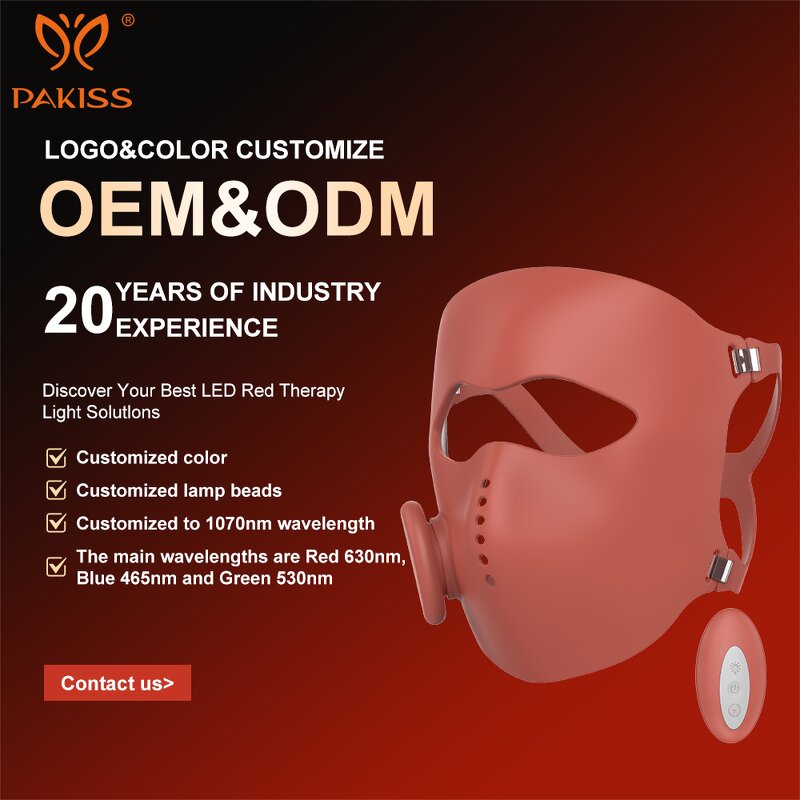 Silicone Facial Mask Manufacturer - New Arrival 5D 4 Color Photon Therapy