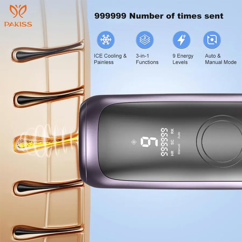 IPL Hair Removal Device Manufacturer - Ice Cooling Sapphire for Women Men