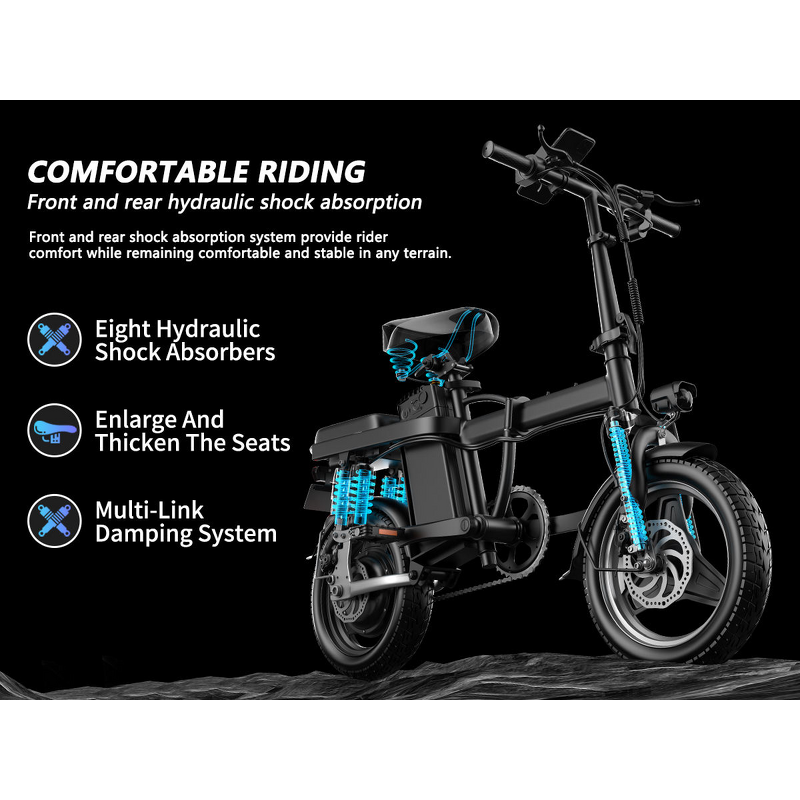 Folding Electric Bike Manufacturer - 500W Mini OEM/ODM