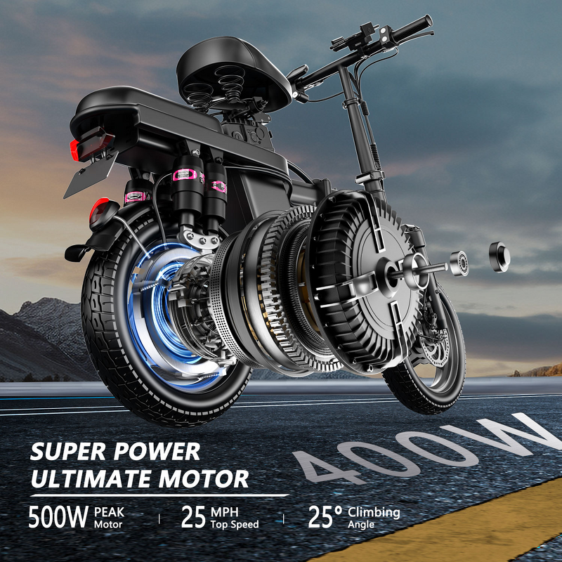Folding Electric Bike Manufacturer - 500W Mini OEM/ODM