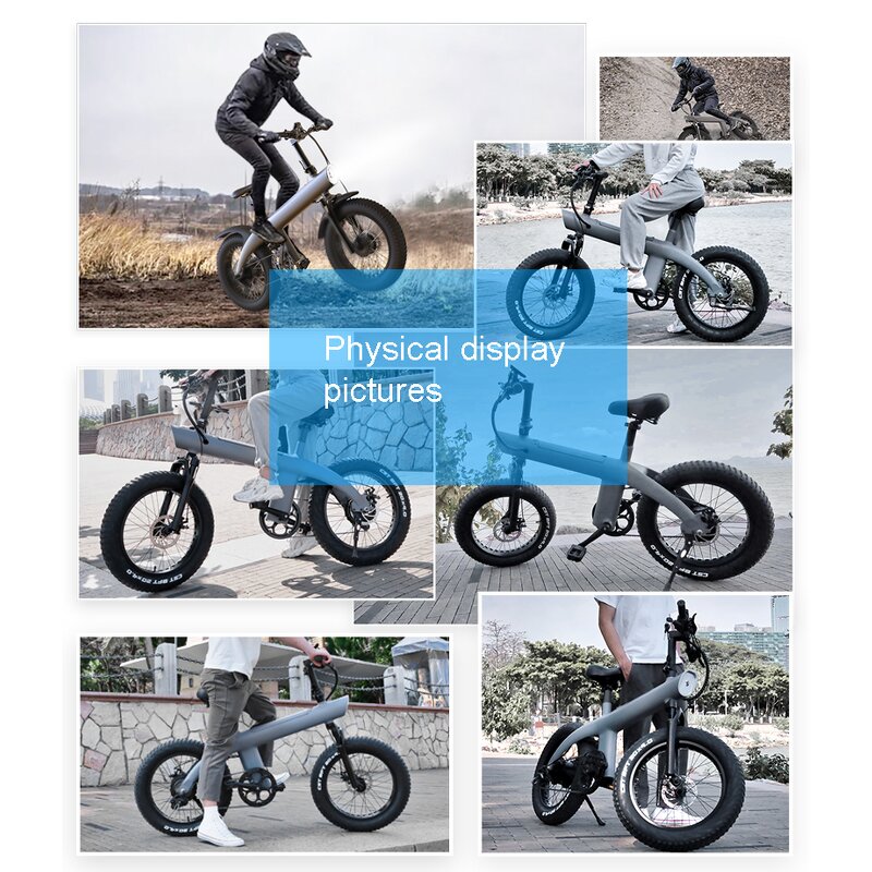 Folding Electric Bike Manufacturer - 20 Inch Shimano OEM