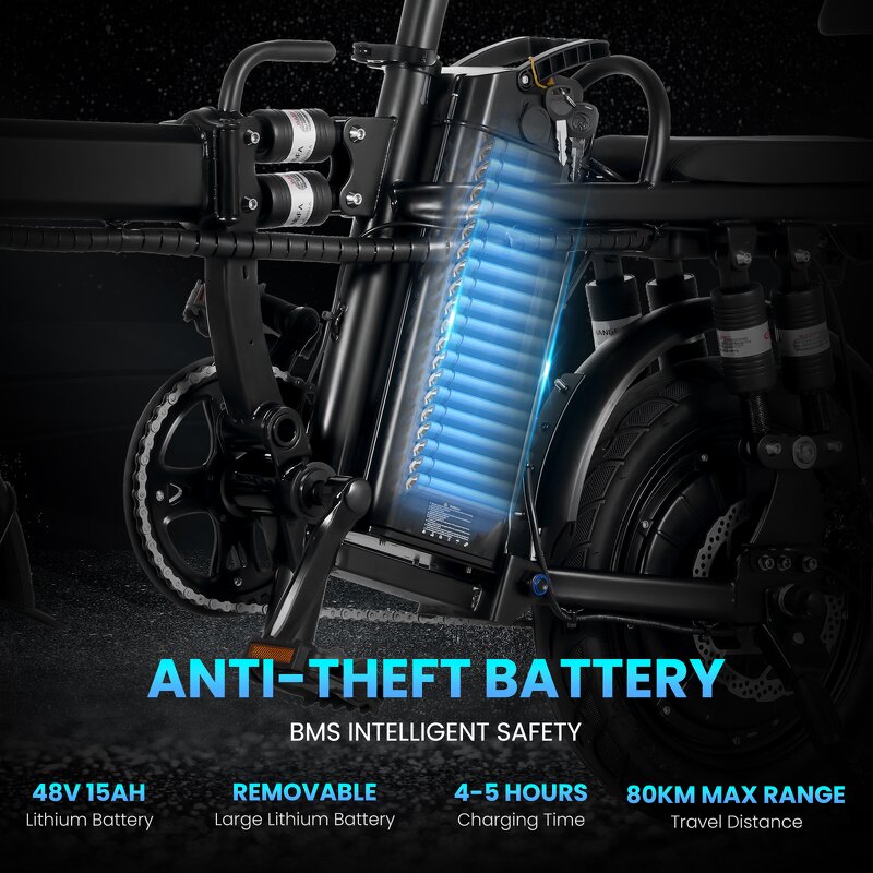 Folding Electric Bike Manufacturer - 500W OEM/ODM Bulk