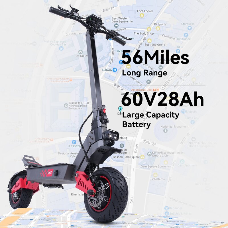 Electric Scooter Manufacturer - Dual Motor 6000W OEM