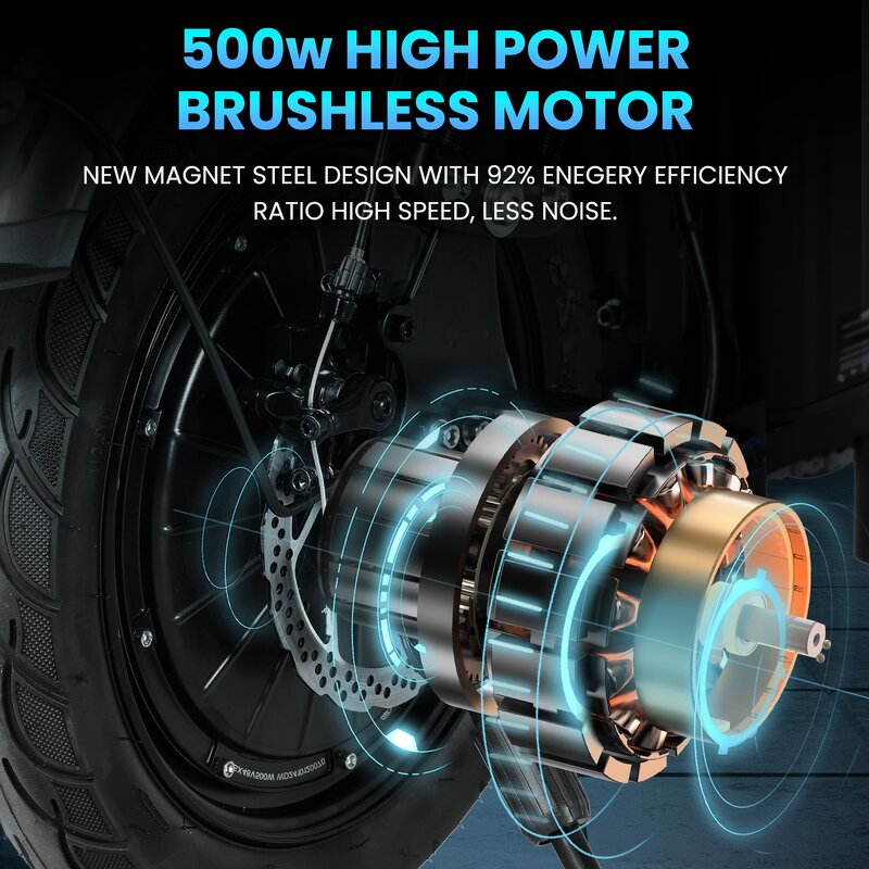 Folding Electric Bike Manufacturer - Waterproof 500W OEM