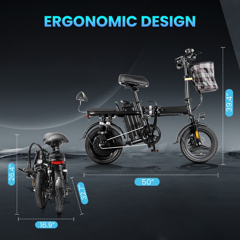Folding Electric Bike Manufacturer - 500W OEM/ODM Bulk
