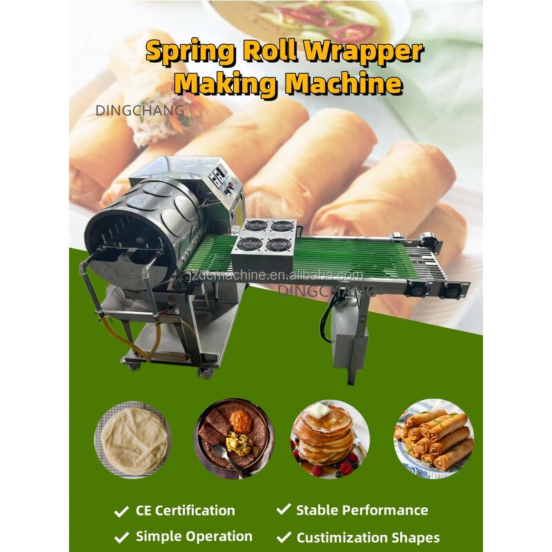 Spring Roll Wrapper Machine Manufacturer - Automatic OEM