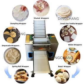 Empanada Skin Machine Manufacturer - Replaceable Mold OEM