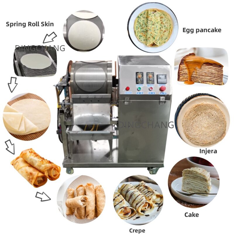 Spring Roll Skin Machine Manufacturer - Home Use OEM