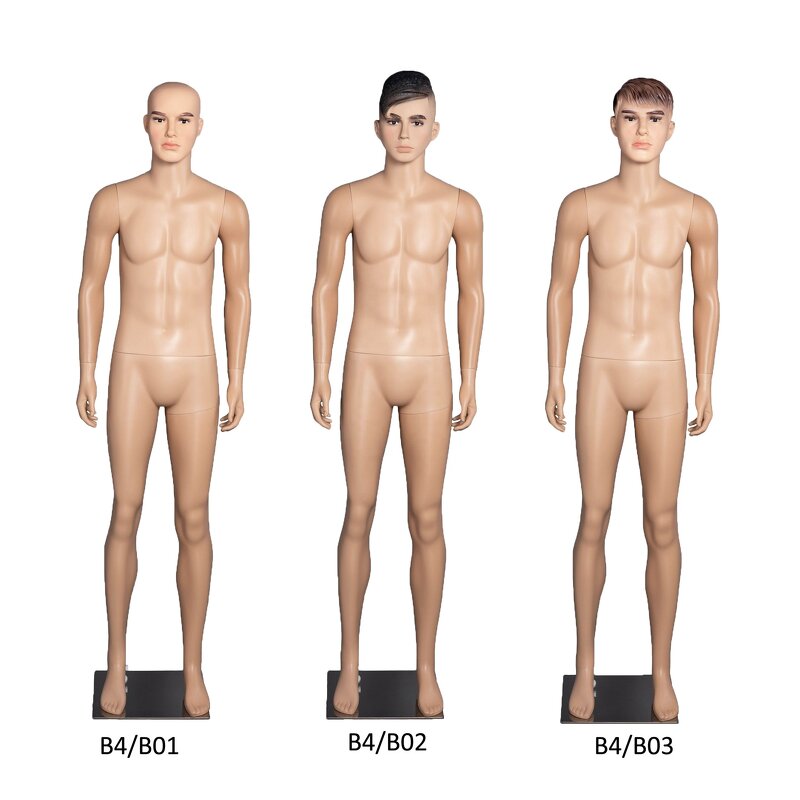 Egg Head Mannequin Manufacturer - Male Female Bulk