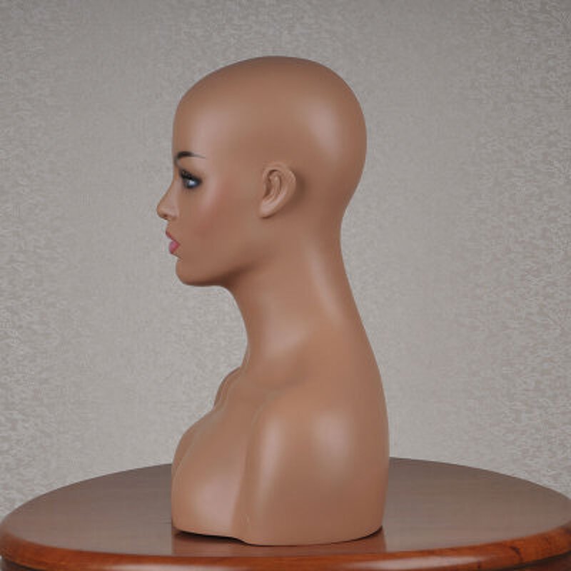 Wig Display Head Manufacturer - With Shoulder OEM