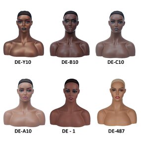 Wig Display Head Manufacturer - Realistic Custom
