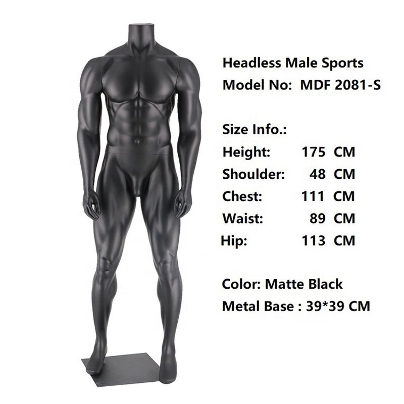 Male Mannequin Manufacturer - Big and Tall OEM