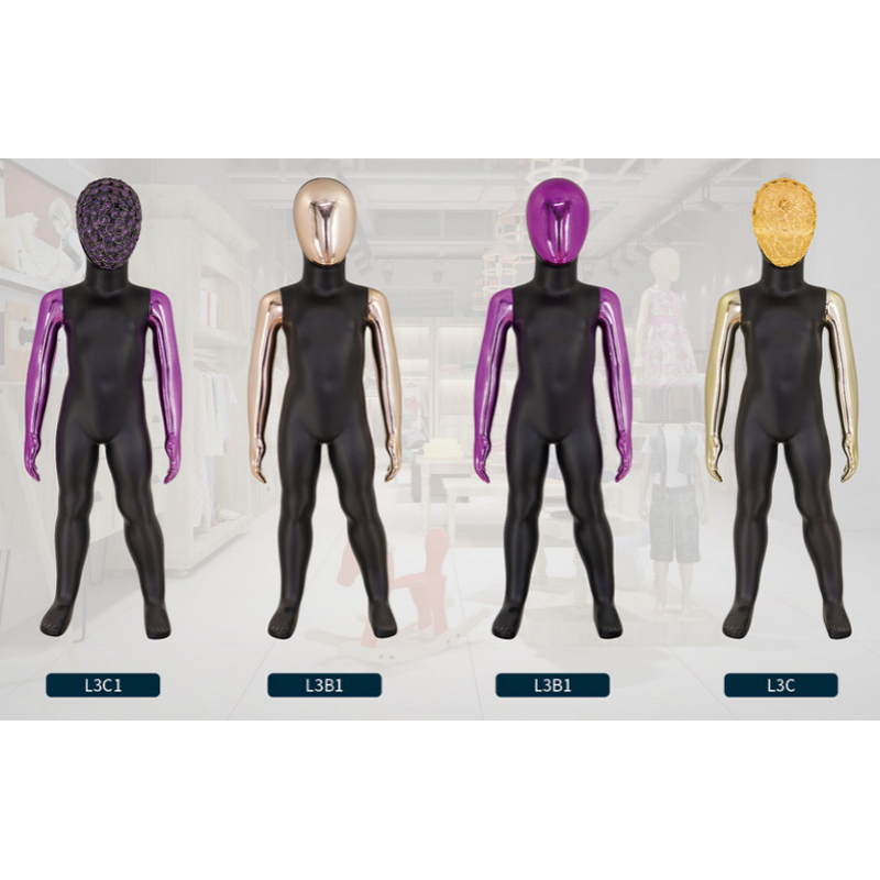 Kids Mannequin Manufacturer - White Full Body