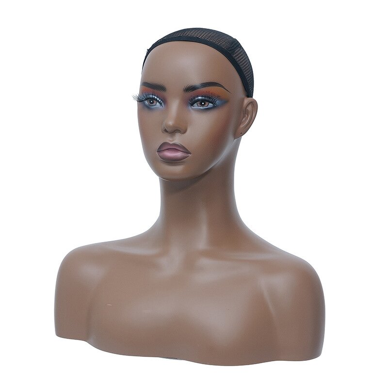 Wig Display Head Manufacturer - Realistic PVC OEM