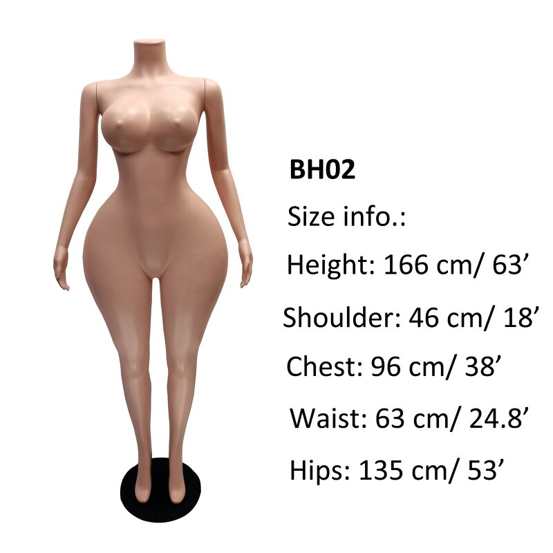 Brazilian Mannequin Manufacturer - Curvy BBL OEM