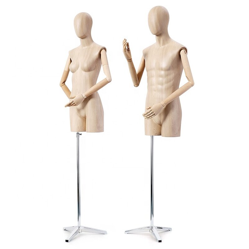 Fiberglass Mannequin Manufacturer - 3/4 Body OEM