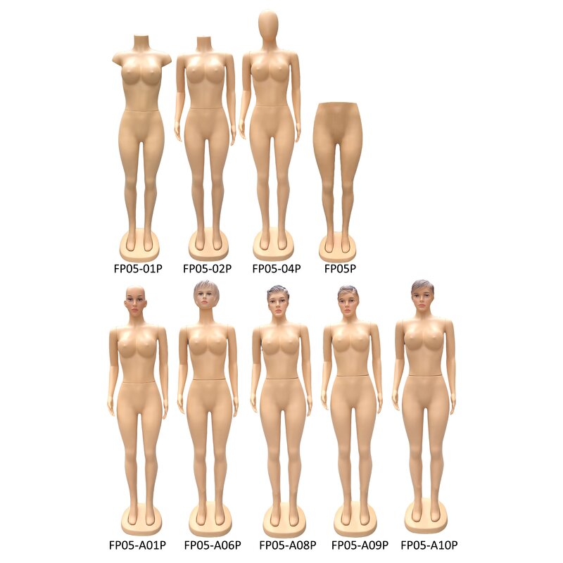 Female Mannequin Manufacturer - Chrome Plating OEM