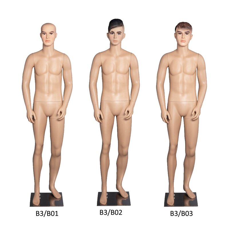 Egg Head Mannequin Manufacturer - Male Female Bulk