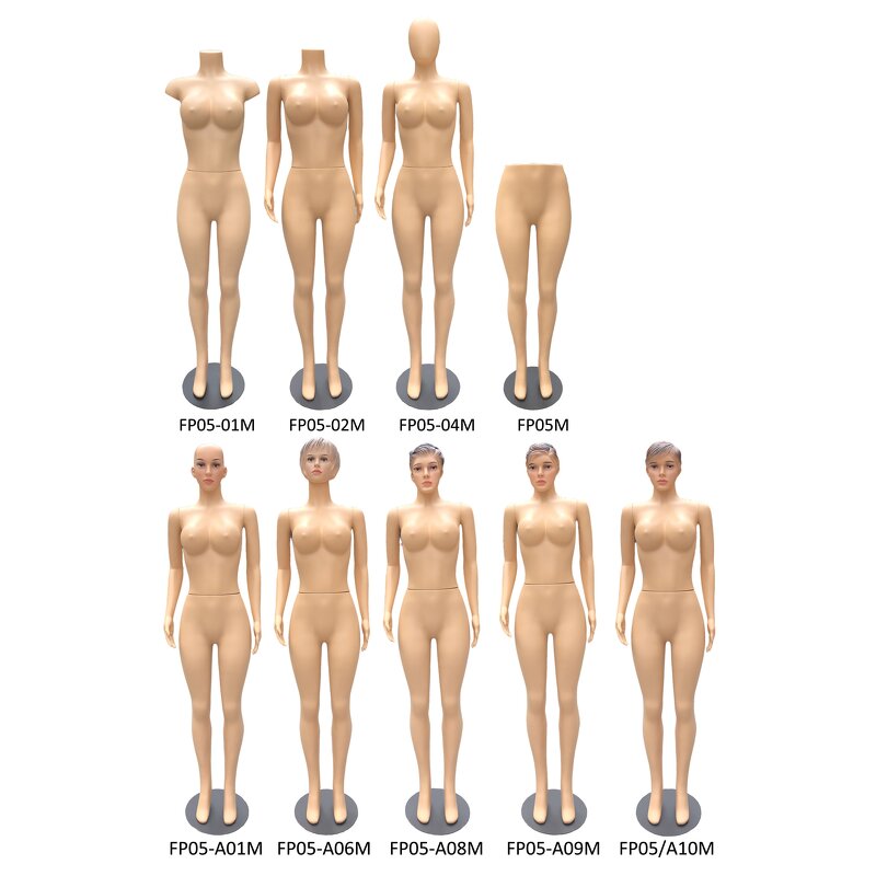 Female Mannequin Manufacturer - Skin Color OEM