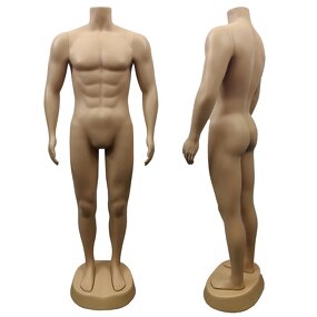 Male Mannequin Manufacturer - Full Body Plastic OEM