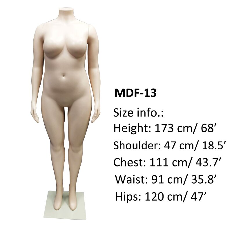 Plus Size Mannequin Manufacturer - Realistic OEM