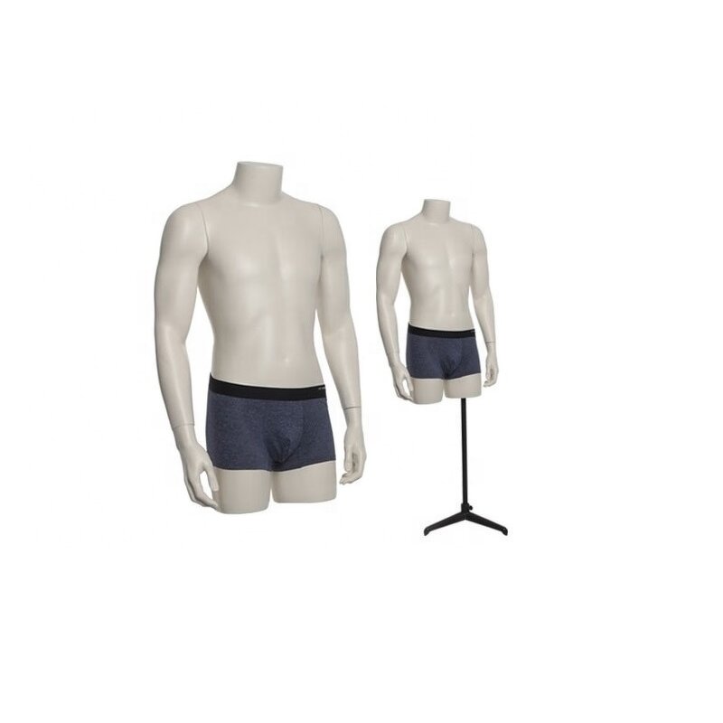 Male Mannequin Manufacturer - 3/4 Torso OEM