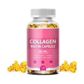 Collagen Biotin Capsule Factory - OEM/ODM Organic Dietary Supplements Hair Skin Nails
