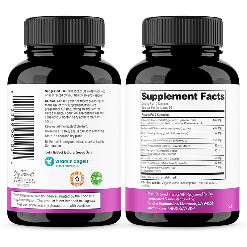 Resveratrol Capsule Supplier - Bulk OEM 9-in-1 Natural Gut Cleansing Antioxidant