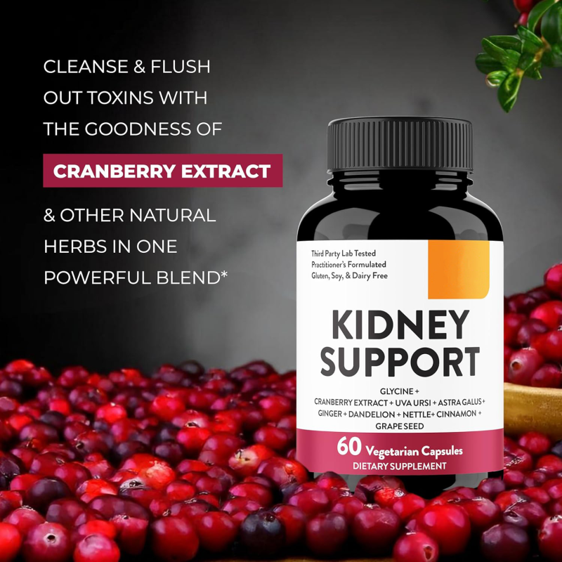 Kidney Support Capsule Manufacturer - OEM Cranberry Extract Glycine Factory Produced