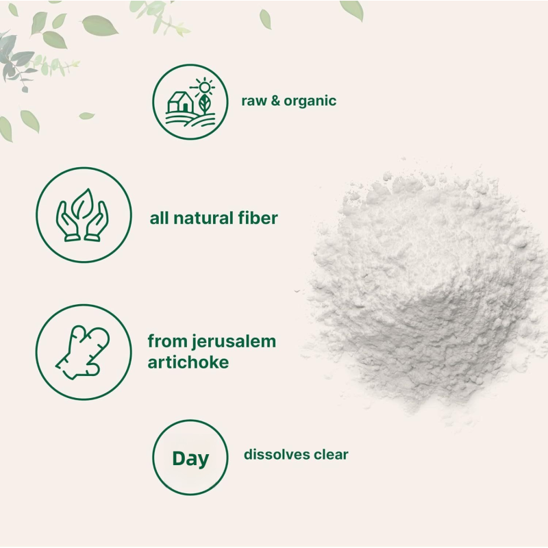 Inulin Powder Manufacturer - OEM Cross-Border 998g Natural Odorless Organic Soluble Fiber