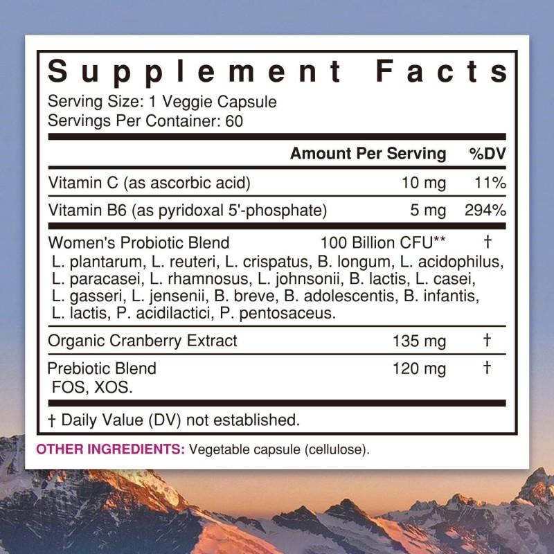 Women's Probiotic Capsule Supplier - OEM Direct Factory Supply Hot Selling Custom Logo