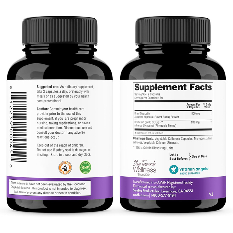 Respiratory Health Capsule Supplier - Bulk OEM/ODM Herbal 120 Vegetarian Seasonal Allergies