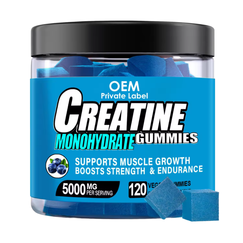 Creatine Gummy Factory - OEM Private Label Pre-Workout Muscle Growth Gym Supplement