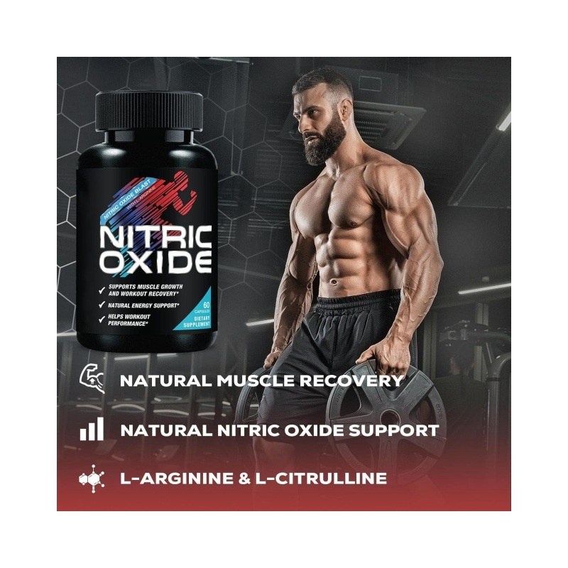 L-Arginine Capsule Supplier - Bulk Factory O Em 60-Capsule Nitrogen Pump Sports Supplement