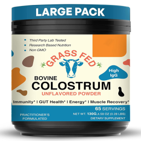 Colostrum Powder Supplier - OEM/ODM 130g Protein Powder Grass Fed Bovine Immune Support