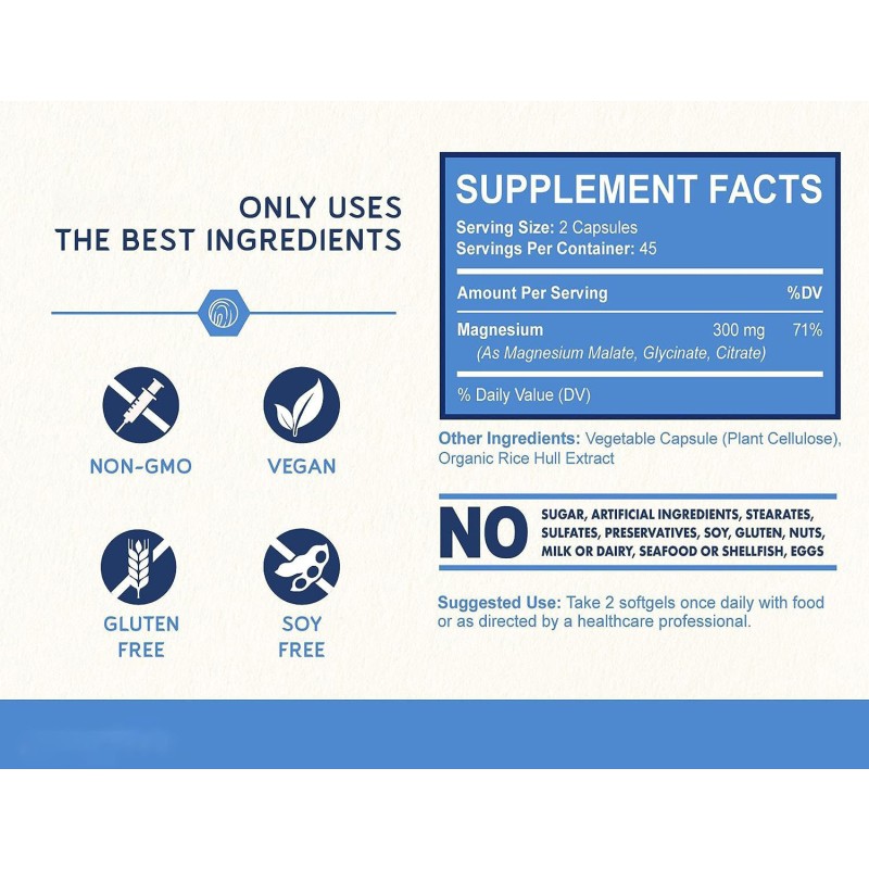 Magnesium Supplement Supplier - OEM Manufacturer Direct Sales Glycine Citrate Malate