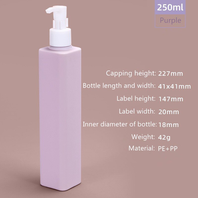 Shampoo Bottle Manufacturer - 250ml PE OEM
