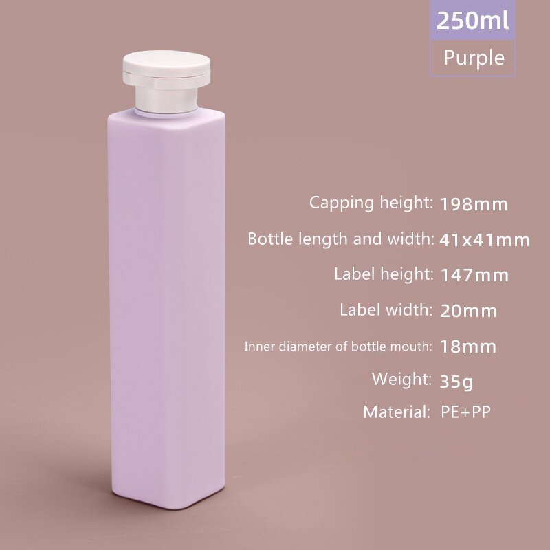 Shampoo Bottle Manufacturer - 250ml PE OEM